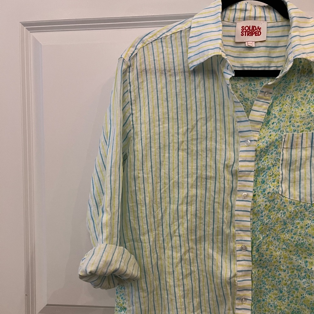 Solid & Striped Oxford Tunic - Picture 5 of 15